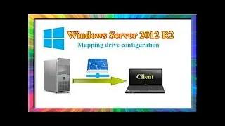 Map a network drive using Group Policy Object (GPO) - Windows Server 2012 R2 | APTeck Tutorials