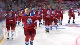 Watch what happens when Vladimir Putin tries to skate on red carpet