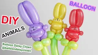 Bunny Balloon Animal - DIY TUTORIAL