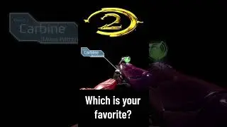 The Evolution of Halo's Carbine  #halo #gaming #halomultiplayer #xbox