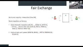 Monash SSC Seminars | Cryptography Meets Game Theory: A Match For Fair Exchange