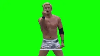 Kazuchika Okada middle finger green screen