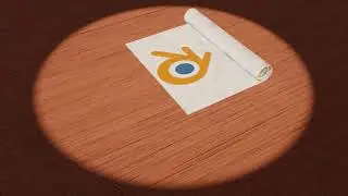 Paper Roll Animation In Blender | BLENDER | OrgO_Creation |