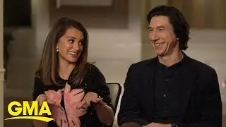 Adam Driver and Penelope Cruz talk new film Ferrari