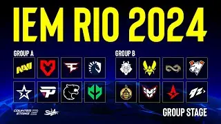 День 1| IEM Rio 2024 | Group Stage | КРNВОЙ ЭФИР