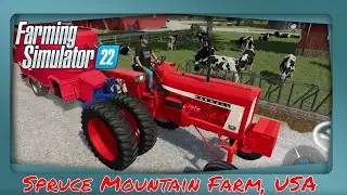 Spruce Mountain Farm USA | September Animal Feeding | Episode 7 | Farming Simulator 22