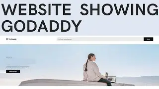 How to fix my website showing GoDaddy Page | Fix Parked Domain GoDaddy