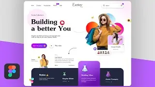 Fashion Ecommerce Web UI UX Design in Figma - Full Tutorial Web Design