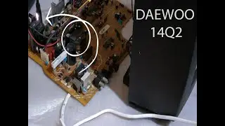 Ремонт телевизора  DAEWOO 14Q2