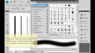Photoshop CS4. Las herramientas de dibujo, pincel y lápiz.