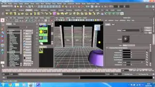 Learn Maya 2015: The basics - 20 -- Using place2dTexture to tile textures and texturing faces