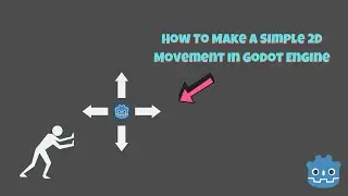 How To Make 2D Game Movement In Godot 3.4 and 4.0 || Godot Engine || #godot #2d #theerrordev