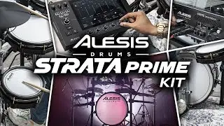 Alesis Strata Prime Kit! - A New Bar for Electronic Drum Kit Realism!