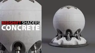 How to Create Realistic Concrete Shaders in Redshift for Cinema 4d