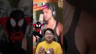 Miles Morales LIVE HINDI DUBBING #Spiderman #Shorts #HindiDubbing #voiceartist #acrossthespiderverse