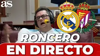 REAL MADRID - VALLADOLID | Reacción RONCERO en DIRECTO | JORNADA 2 LALIGA