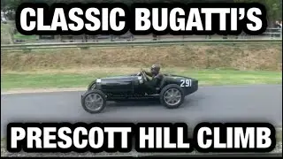 Classic Bugatti's At Prescott Hill Climb | 4th September 2022