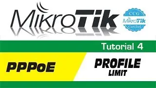 MikroTik Tutorial 4 - Mikrotik Pppoe server with profiles configuration