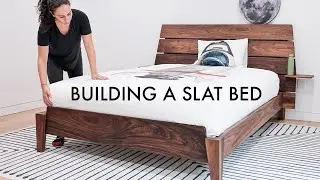 Building a Bed with Floating Nightstands