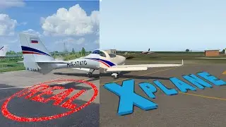 ПОЛЁТ В РЕАЛЕ И В ИГРЕ - X-PLANE 11