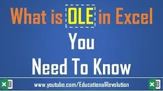 What is OLE in Excel ~ You need to Know