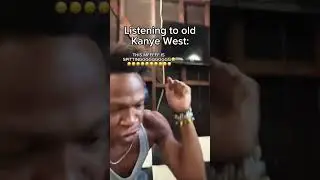 Listening to Kanye West 