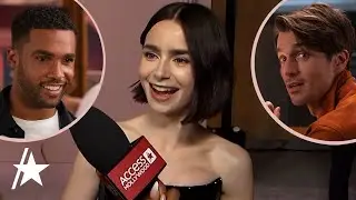 Lily Collins Teases Emily In Paris LOVE TRIANGLE Updates In S4