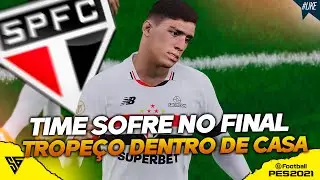 TIME SOFRE E TROPEÇA EM CASA PRECISA MUDAR - GAMEPLAY EFOOTBALL PES 2021 - SADAN GAMER - 60 FPS - PC