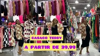 Casaco TEDDY a partir de 39,99 no Brás