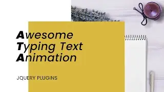 Awesome Animated Typing Text Animation | Jquery Plugins