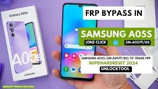 FRP BYPASS|REMOVE  IN SAMSUNG A05S|SM-A057F/DS WIPE|HARDRESET PIN|PATTERN|PASSWORD UNLOCK|2024