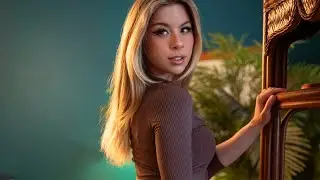 crossdresser Marianne modeling gambler cowgirl outfit #asmr #trending #fashion