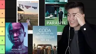 Best Picture Winners (2010-2021) Tier List RANKED