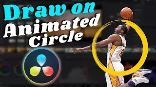 How to Make a Draw on Animated Circle - Davinci Resolve