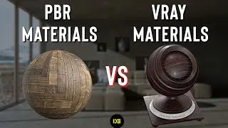 PBR Materials vs V-Ray Materials