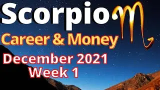 Scorpio December 2021 Career & Money. YOU WILL BE SO HAPPY SCORPIO!!  A MONEY MAKING MACHINE U ARE!!