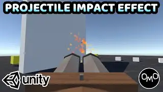 How to Make Basic Projectile Impact Effects in Unity (Unity C# Tutorial)