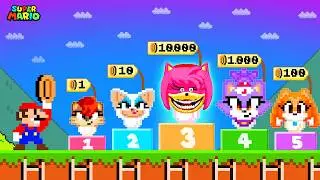 Mario Can Buy MORE Custom Mushroom Sonic Characters in Super Mario Bros