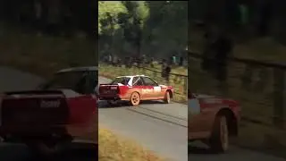 INCREDIBLE SAVE in Rally Stage with BMW M3 EVOLUTION | NEAR CRASH #shorts