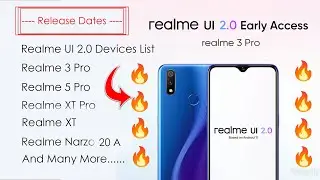 Realme 3 Pro Realme UI 2.0 Early Access Release Date How to Apply ? Why It Is Not Available ?