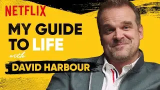 David Harbour Shares Worst Advice Hes Heard and Defines a Soulmate | Stranger Things | Netflix