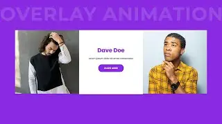 CSS Image Hover Overlay Animation | CSS Animation Tutorial