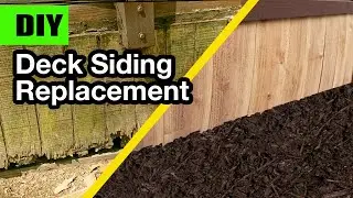 Replace Deck Siding In One Day!