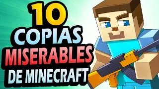 ✅ 10 Copias Miserables de Minecraft!!!