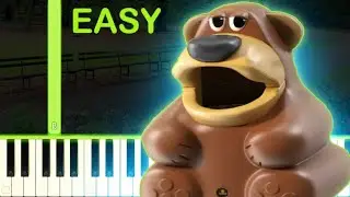 Freddy Fazbear ur ur ur ur - EASY Piano Tutorial