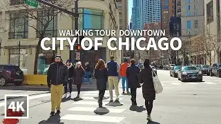 [Full Version] CHICAGO - Walking Tour Downtown, Magnificent Mile, Michigan Ave, Oak & State Street