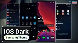 IOS Dark | Samsung One UI Theme | Hex Plugin