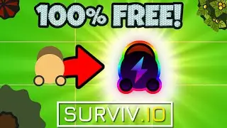 FREE *Cosmic Blue* Skin in surviv.io ΙΙ Tutorial