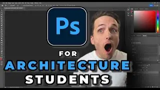 BEST Photoshop Tips for Architecture Students | How to Save Your Selection in Photoshop