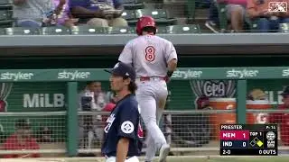 Endy Rodriguez THROWS Runner Out at 2nd Trying to Steal! | Pittsburgh Pirates Prospect | 7/6/2023